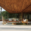 rattan outdoor sofa modern patio sofa for courtyard